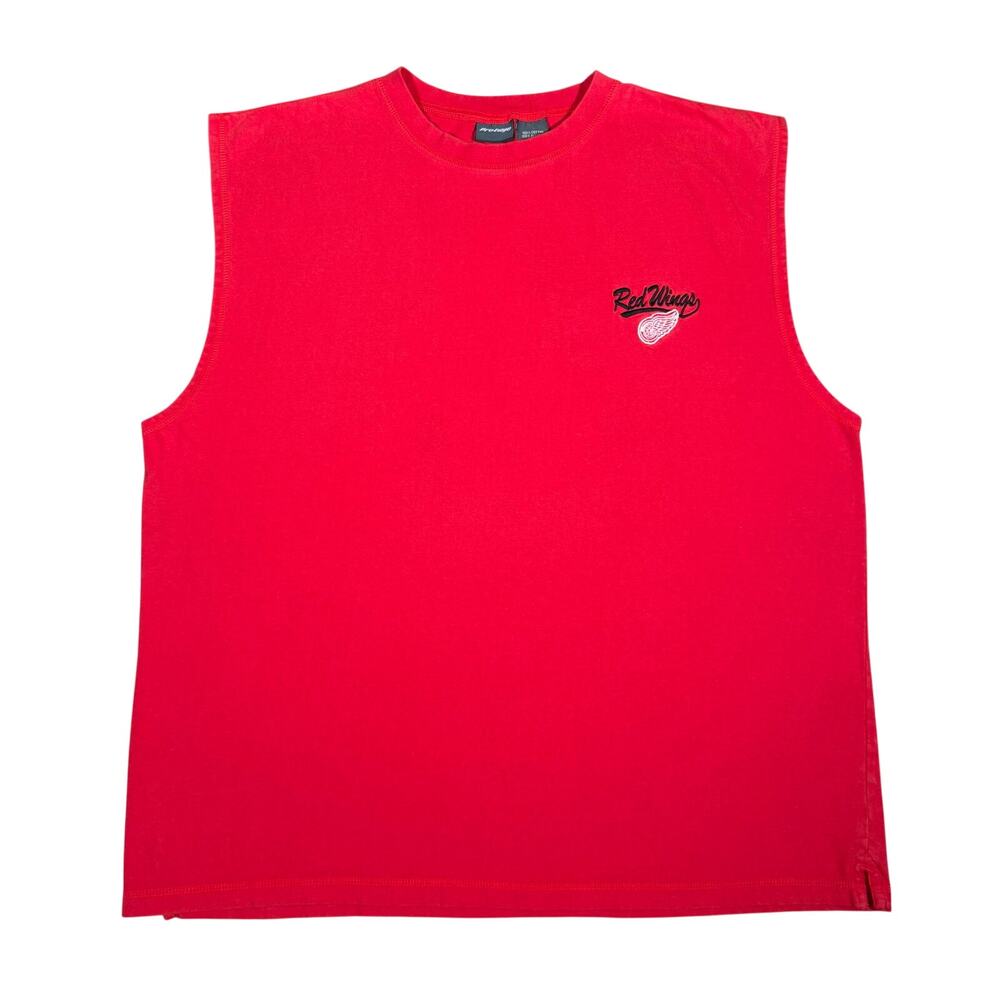 Detroit Red Wings Pro Player Sleeveless T-Shirt Red Size 2XL NHL Hockey Tank Top